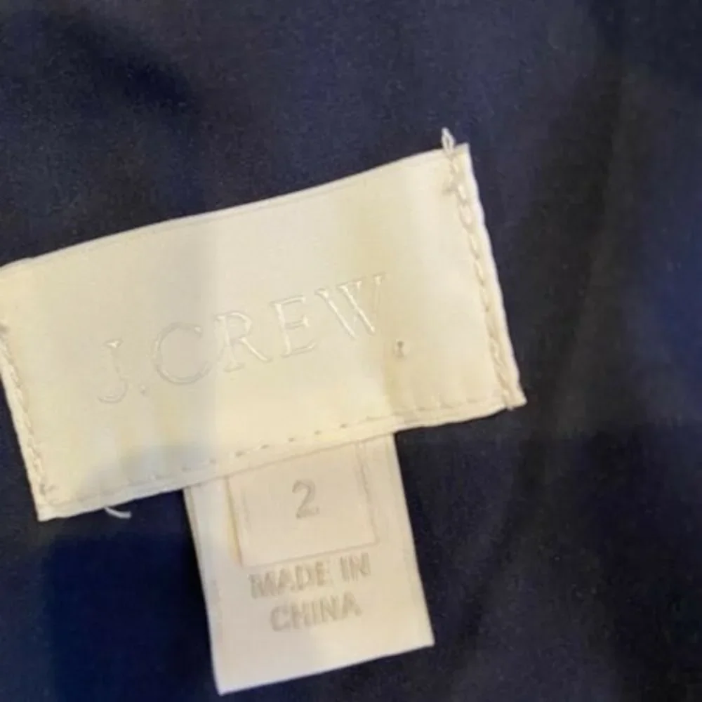 J.CREW Alexa Dress In leavers Lace Navy Size 2 Weddings & Parties Bridesmaid - Picture 8 of 12